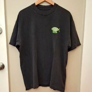 Paisaboys Gray T-Shirt with Green Logo_1